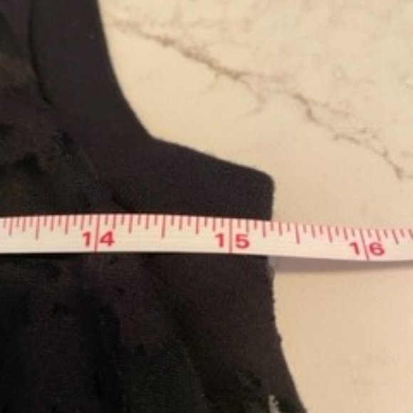 Sportmax Code Midi Lace Short Sleeve Black Small Lace Dress - Picture 8 of 9